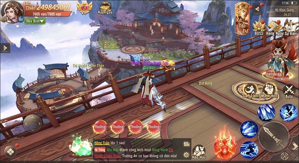 Đồ họa của game Phong Khởi Trường An