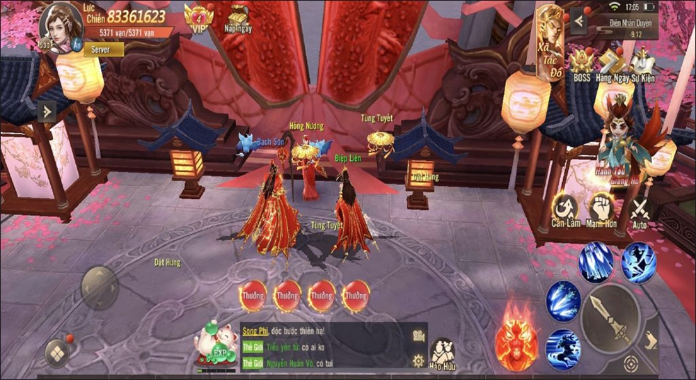 Lỗi chơi game Phong Khởi Trường An
