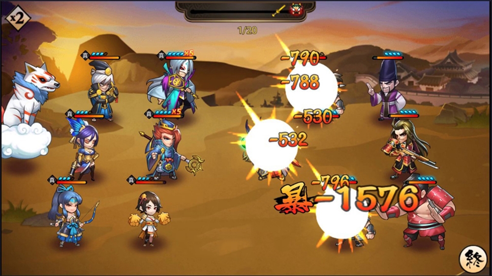 Đồ họa trong game Đại Chiến Samurai