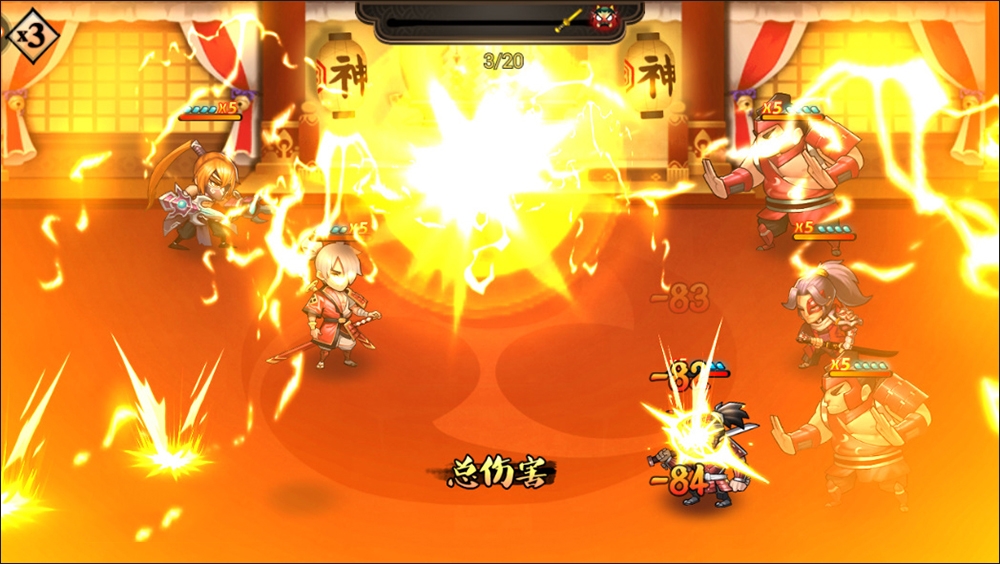 Âm thanh trong game Đại Chiến Samurai