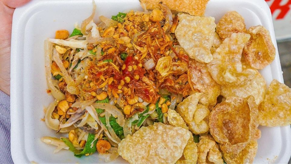 Mít trộn tóp mỡ