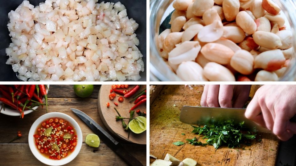 Sơ chế các nguyên liệu khác 3