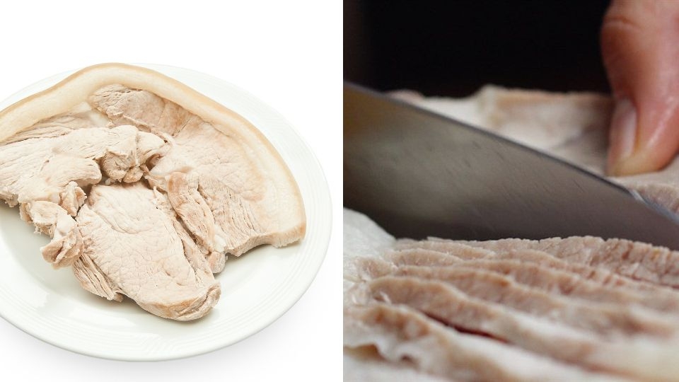 Luộc tôm thịt