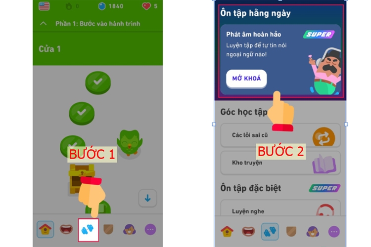 ​Cách đăng ký và nâng cấp tài khoản lên Duolingo Plus trên Smartphone và PC - Hình 2