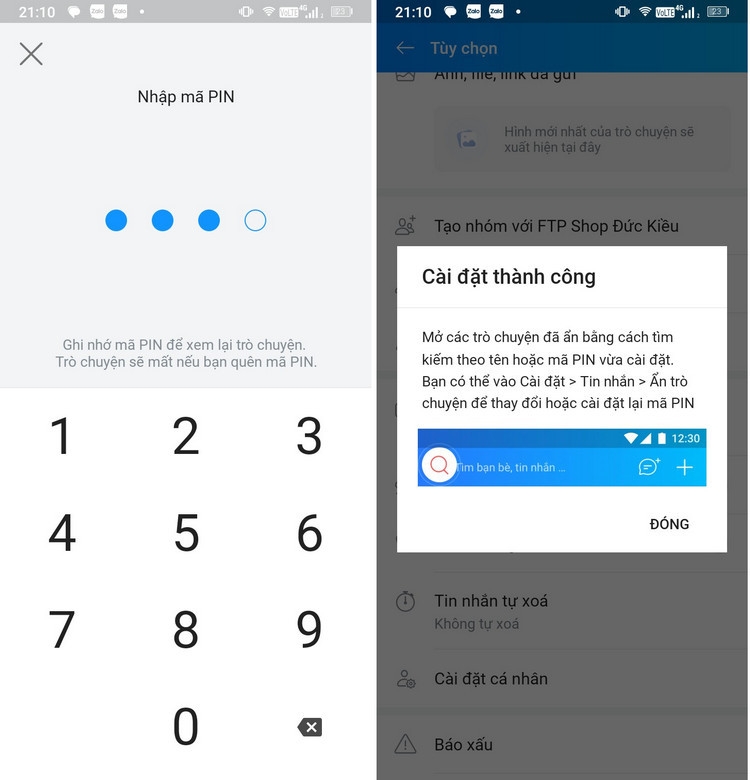 Cách chặn Zalo mà người khác không biết (11)