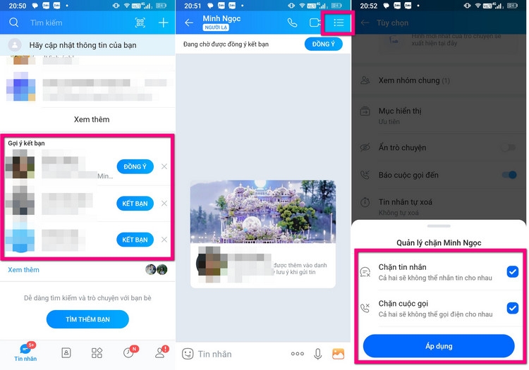 Cách chặn Zalo mà người khác không biết (9)