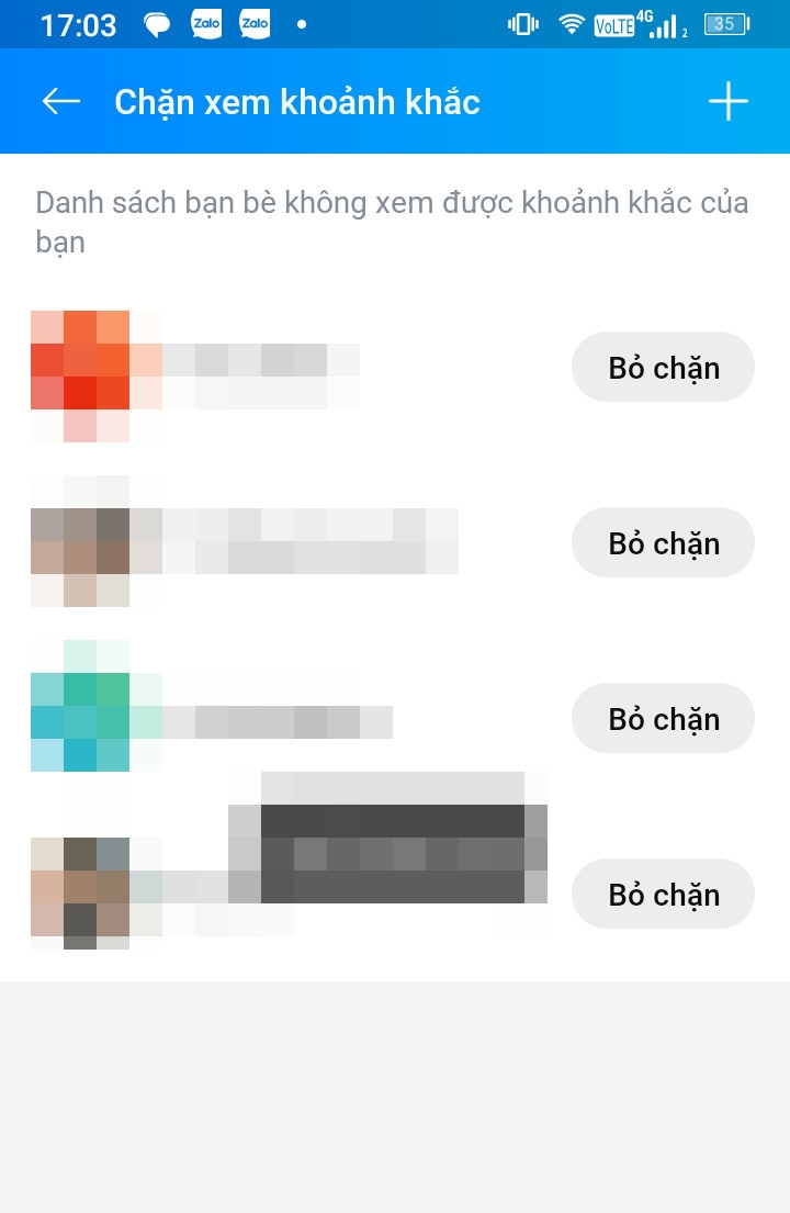 Cách chặn Zalo mà người khác không biết (6)