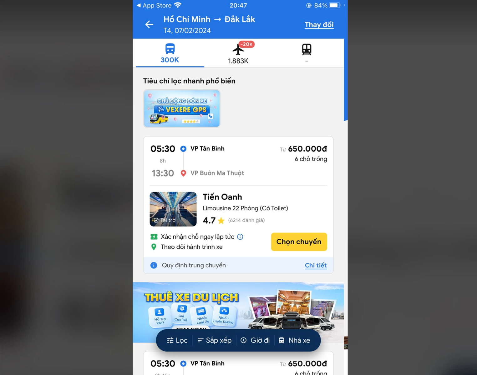 Hướng dẫn đặt vé xe khách online - Hình 2