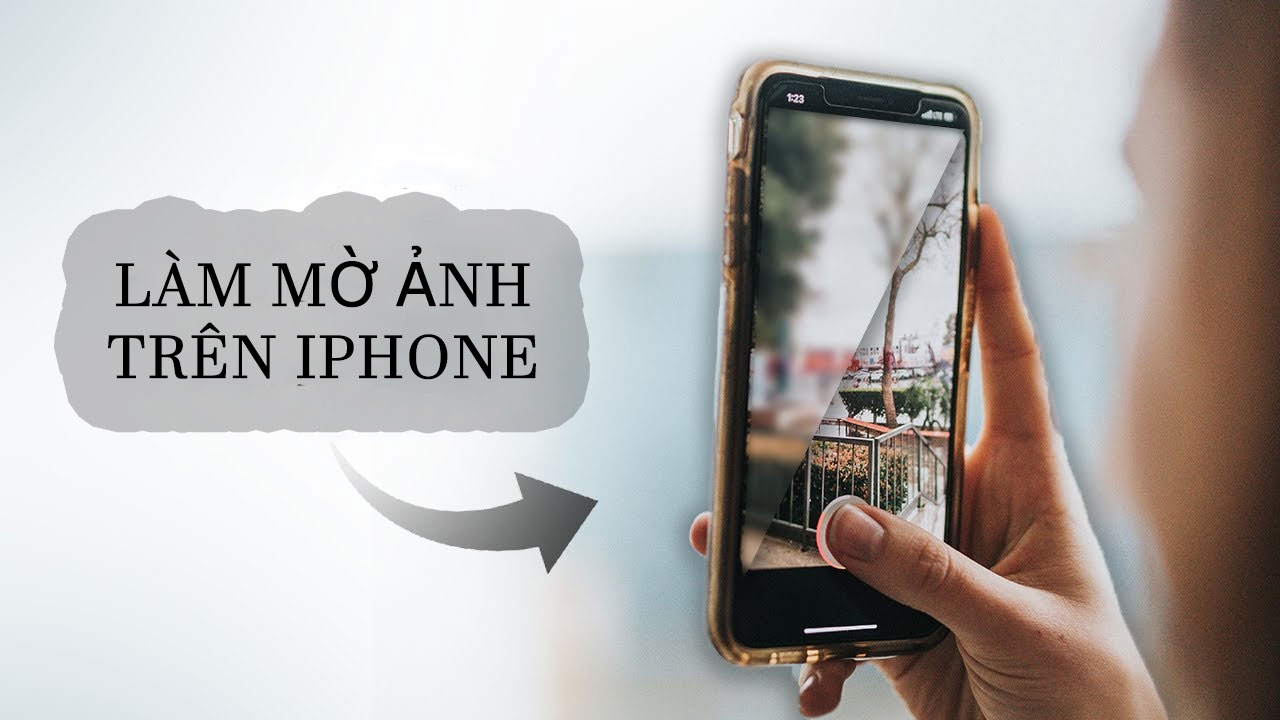 cách làm mờ ảnh trên iPhone 1
