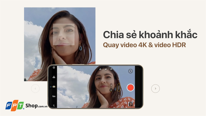 vivo V25 5G quay phim 4K siêu nét