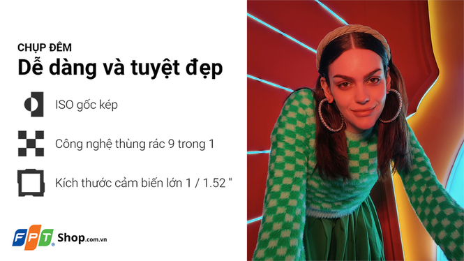 Xiaomi Redmi Note 11 Pro chụp đêm sắc nét