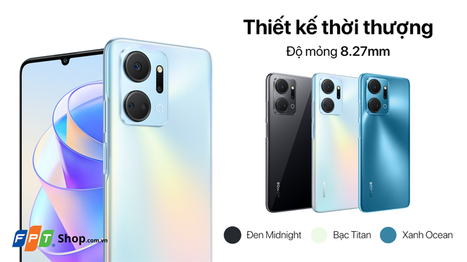 Tổng thể của Honor X7a