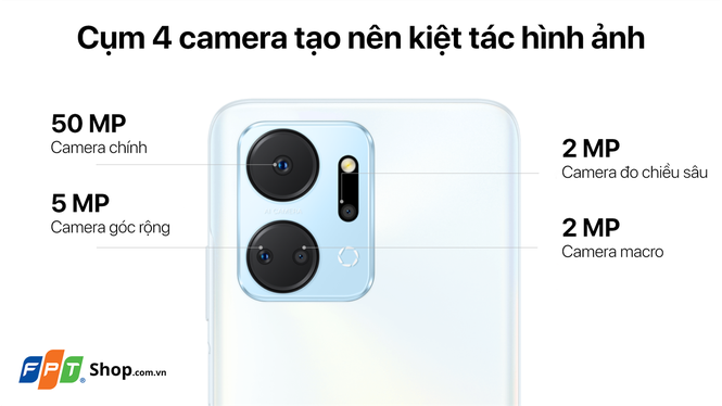 Camera của Honor X7a