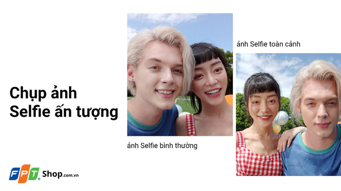Chụp selfie với Xiaomi Redmi 10