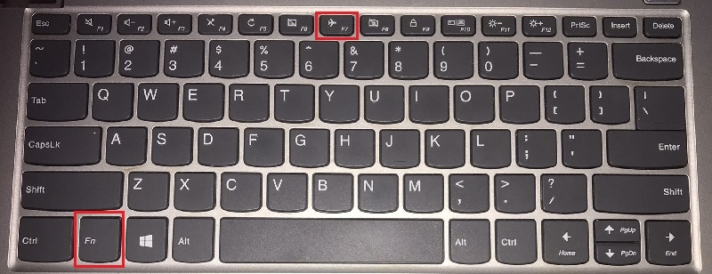 tắt chế độ máy bay trên máy tính 3