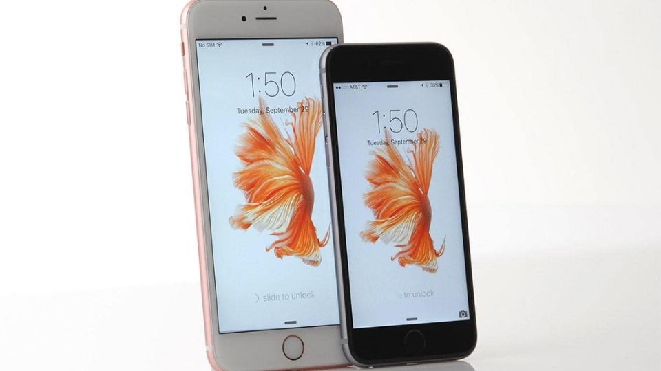 Các dòng điện thoại iPhone 6s và iPhone 6s Plus trở về trước