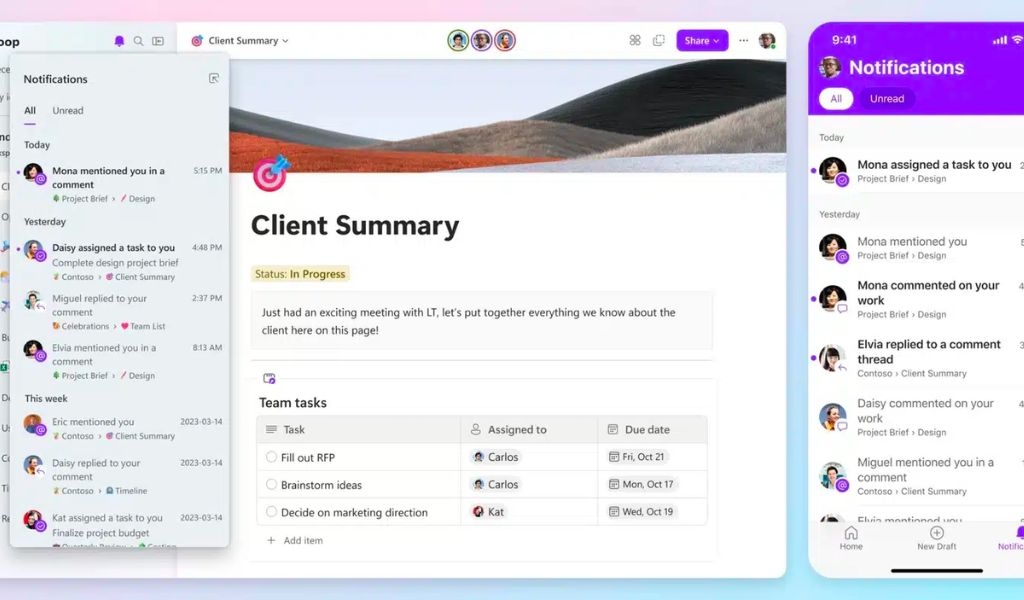 Microsoft Loop là gì? Các tính năng đặc biệt và lý do nên sử dụng nền tảng này? 4