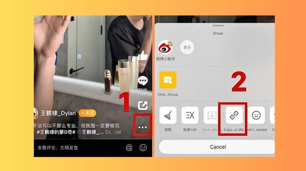 Tải video Weibo cực dễ, cực nhanh về điện thoại, máy tính mà không dính logo 8