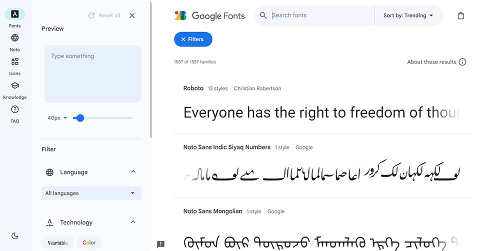 Tải về và cài đặt font chữ tiếng Việt trên Windows 10 - Ảnh 01
