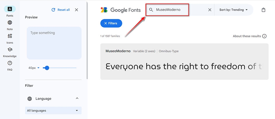 Tải về và cài đặt font chữ tiếng Việt trên Windows 10 - Ảnh 02