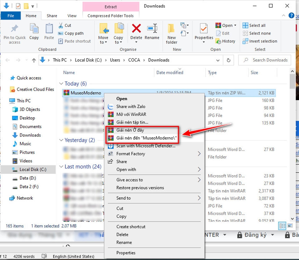 Tải về và cài đặt font chữ tiếng Việt trên Windows 10 - Ảnh 05