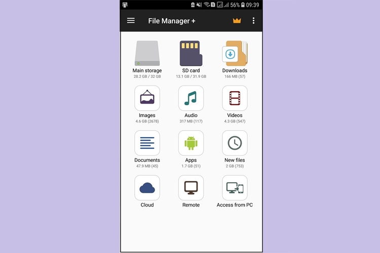 File Manager: Ứng dụng hỗ trợ quản lý file , tập tin trên điện thoại Android - Hình 1