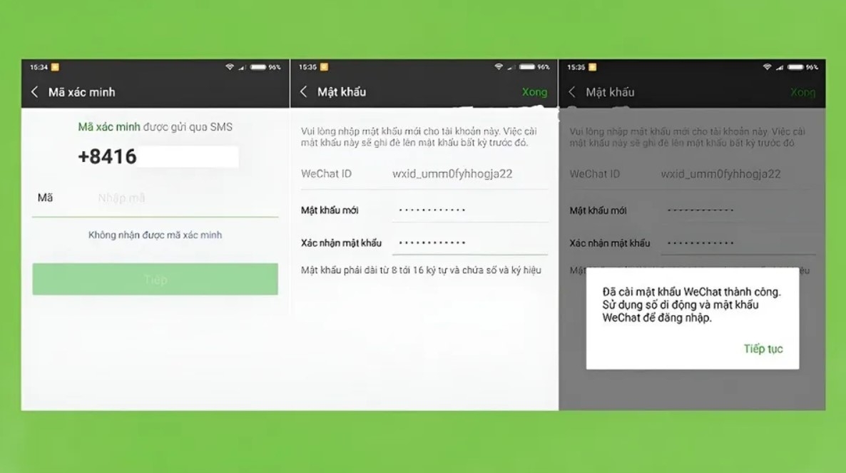 Cách lấy lại mật khẩu Wechat siêu nhanh, dễ dàng thao tác ngay trên điện thoại 10