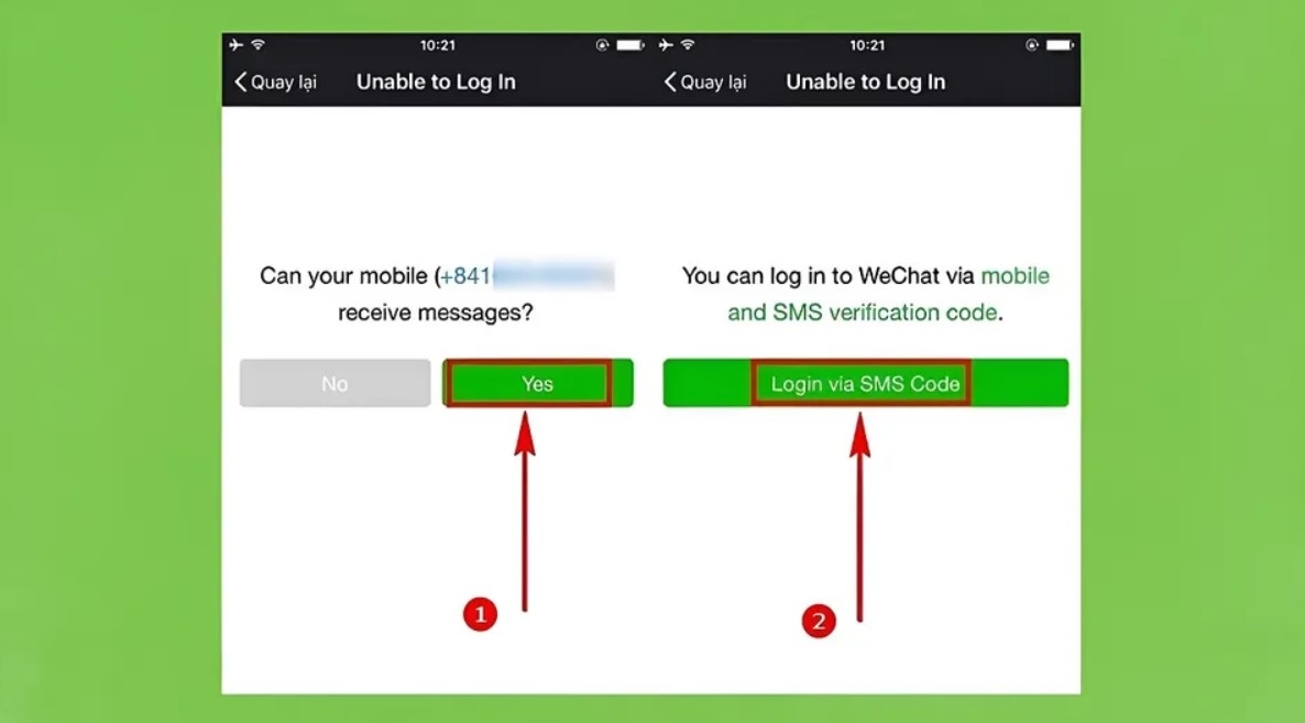 Cách lấy lại mật khẩu Wechat siêu nhanh, dễ dàng thao tác ngay trên điện thoại 2