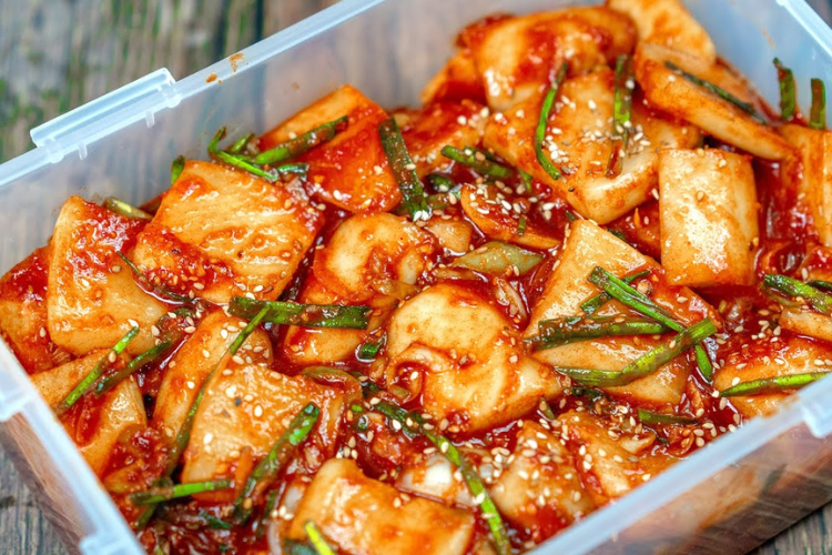 Cách làm kim chi củ cải giòn, chua ngọt chuẩn vị Hàn tại nhà cực nhanh chóng - hình 4