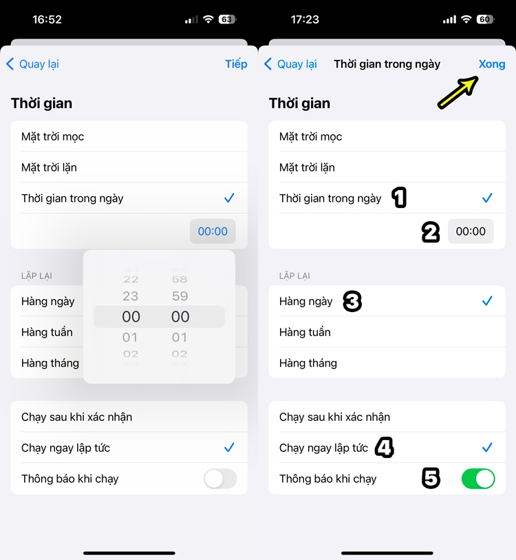 Cách hẹn giờ gửi tin nhắn chúc mừng Tết Dương Lịch trên điện thoại iPhone - 4