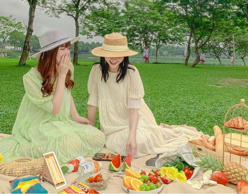 Ảnh chụp phong cách dễ thương, nữ tính