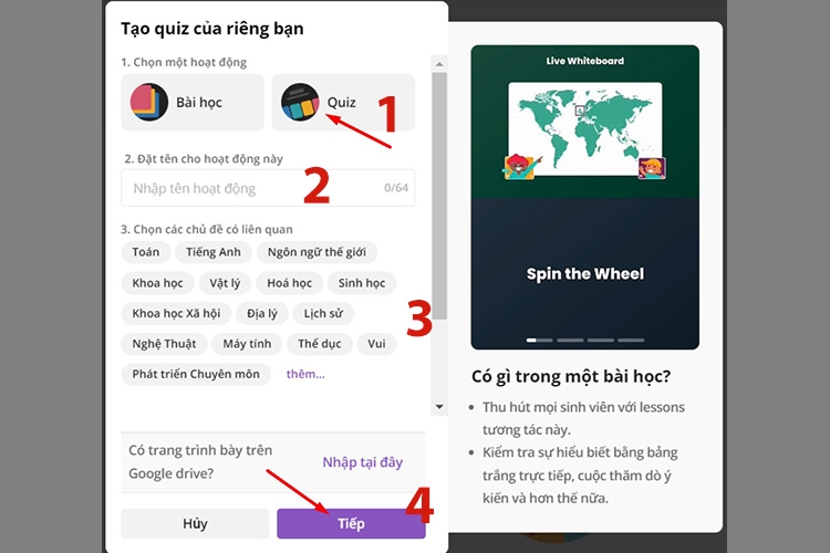 Cách tạo Quizizz (hình 11)