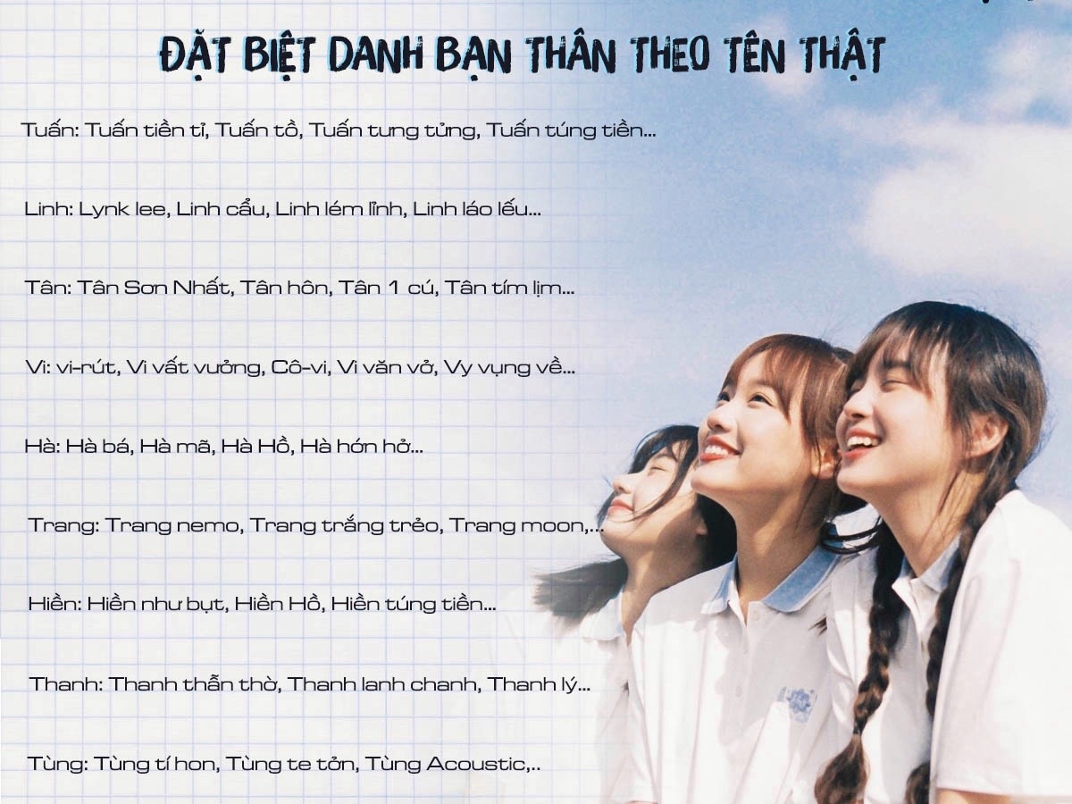 Biệt danh cho bạn thân trên mess - hình 4