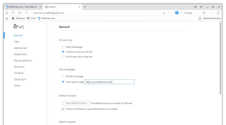 Hướng dẫn tải UC Browser (2)
