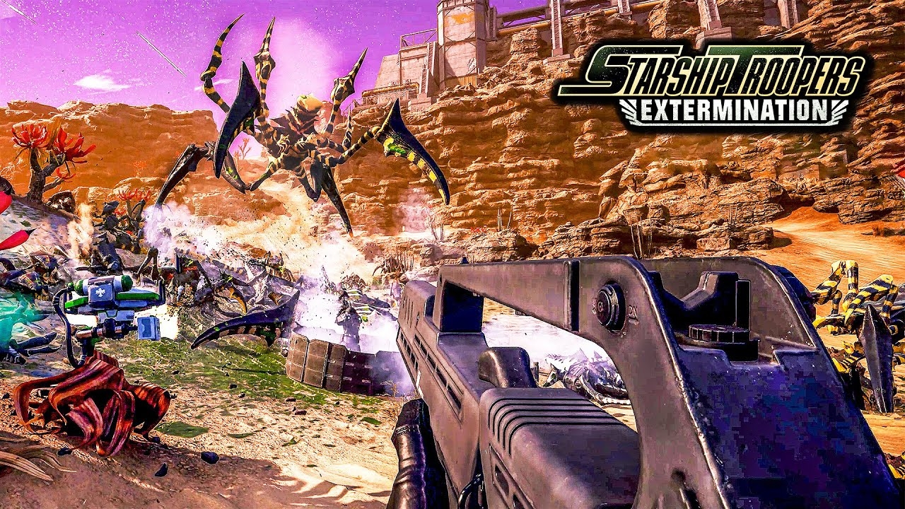 Starship Troopers Extermination - Mãn nhãn với đồ hoạ đẹp mắt