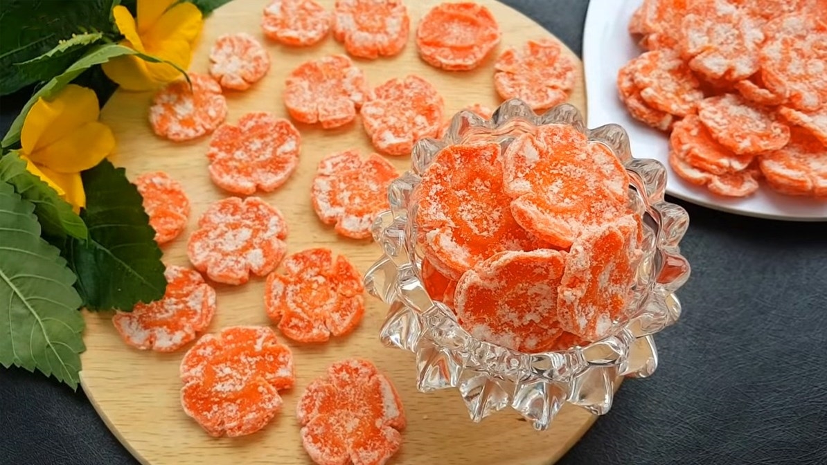 Cách làm mứt cà rốt 1