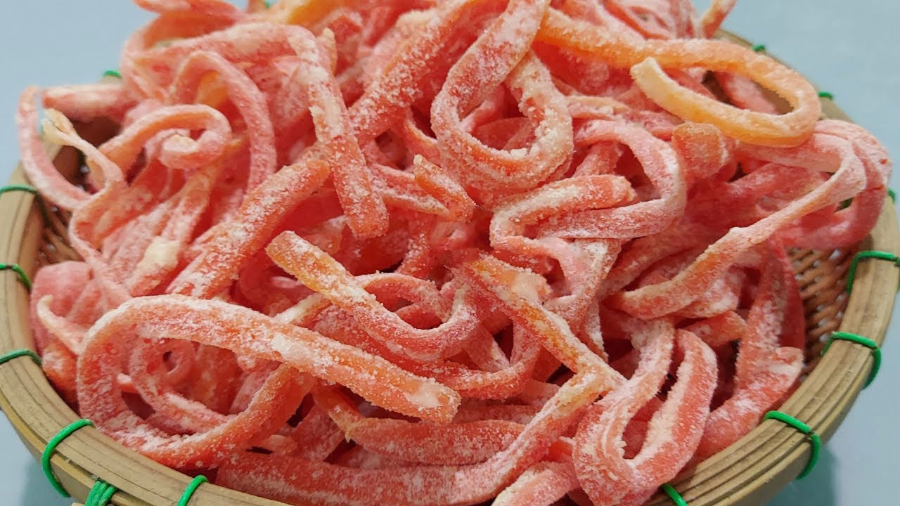 Cách làm mứt cà rốt 5