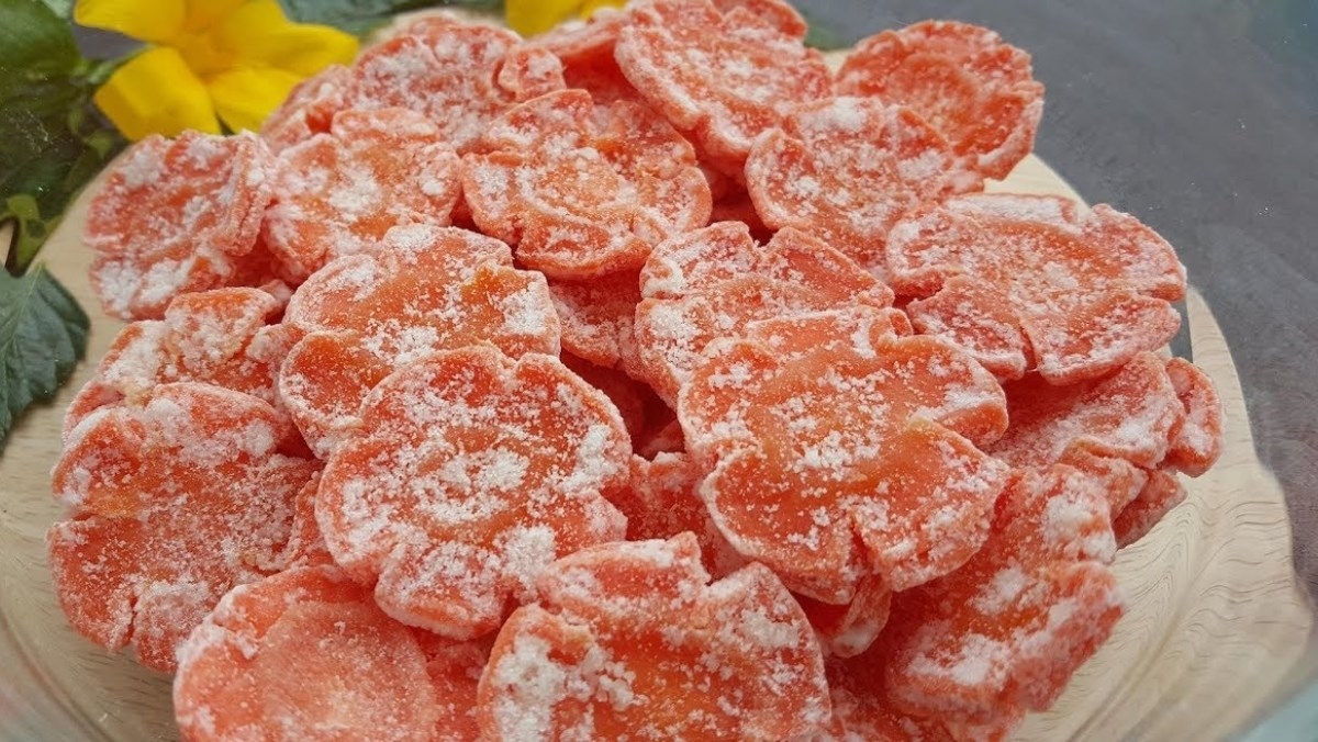 Cách làm mứt cà rốt 9