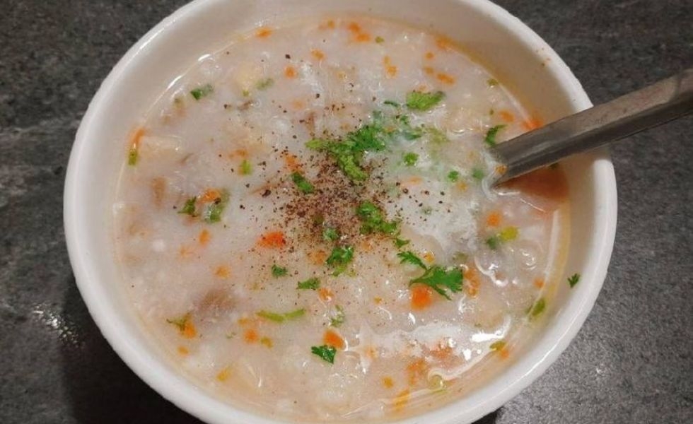 cháo bột củ sen