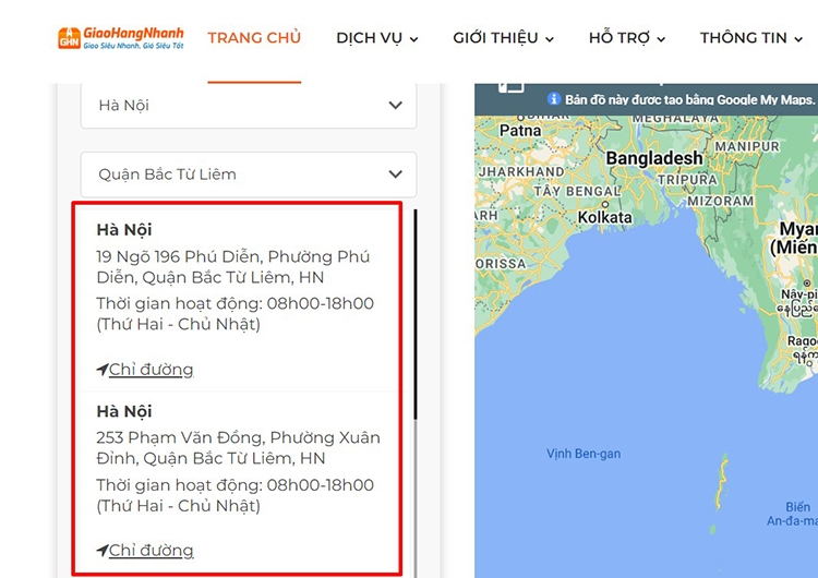 Tổng đài Giao hàng nhanh (hình 12)