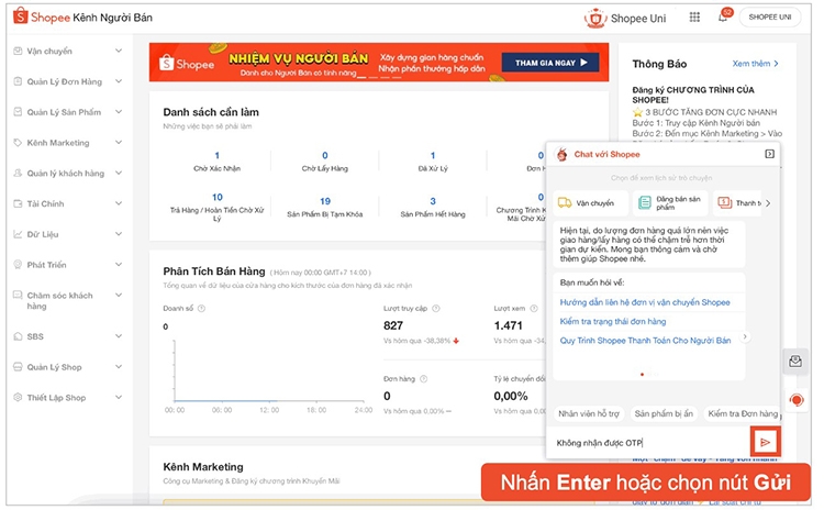 Tổng đài Shopee (Hình 8)