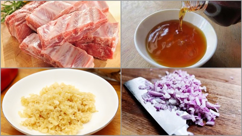 Sườn rim chua ngọt - ảnh 1