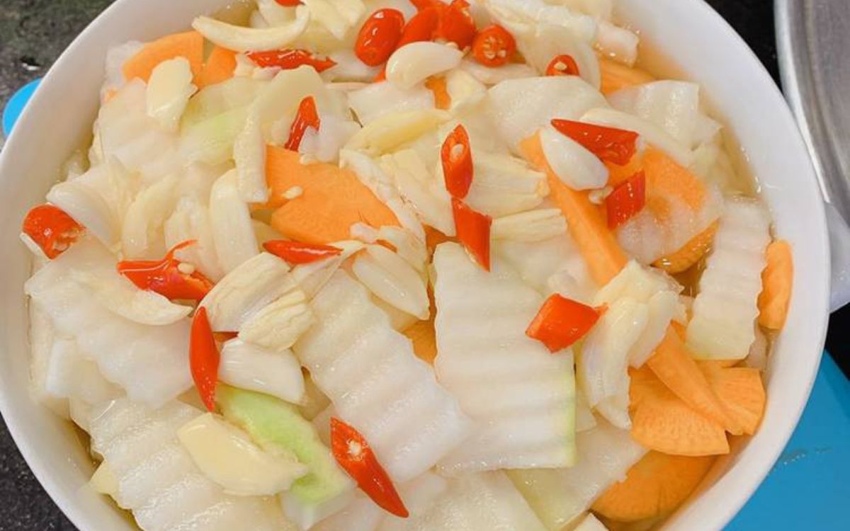 1. Cách muối su hào&nbsp;đơn giản