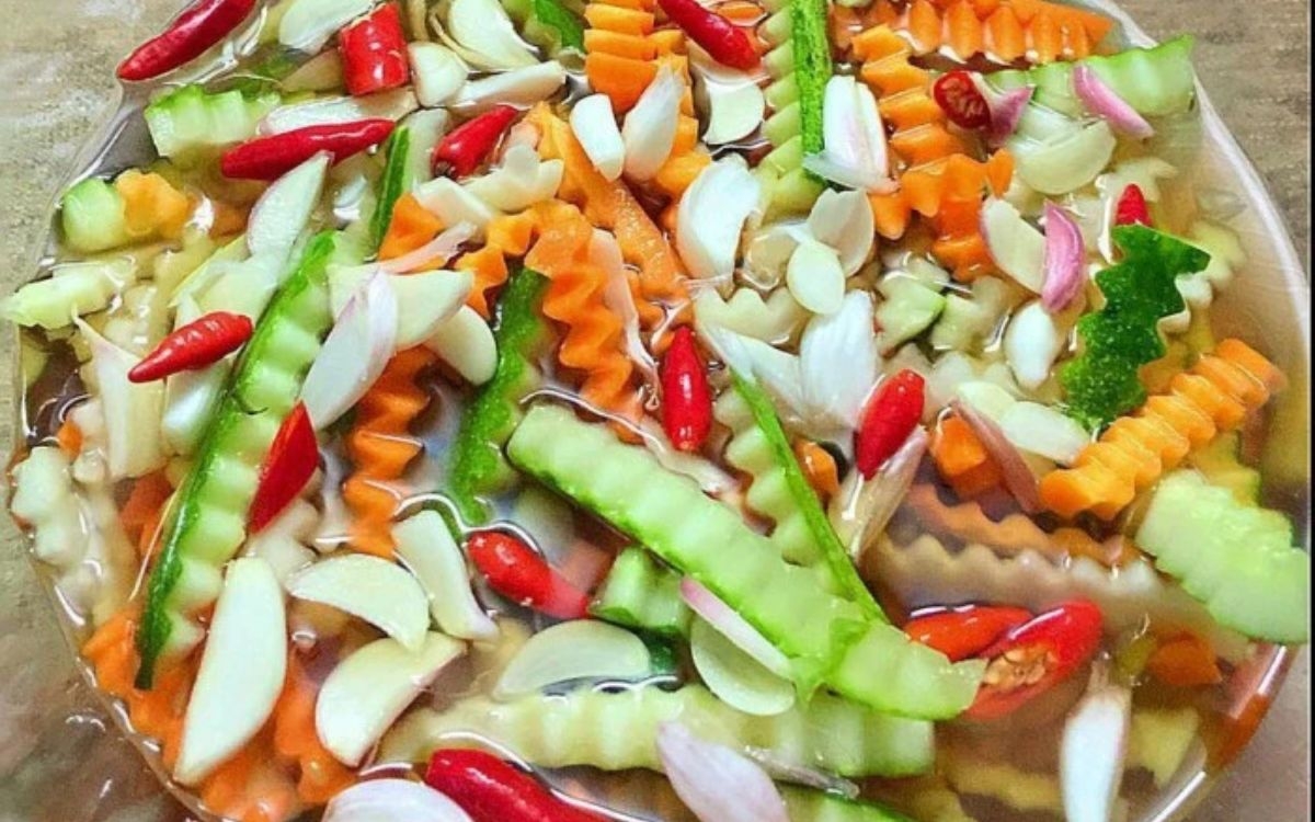 2. Cách muối su hào cà rốt củ cải