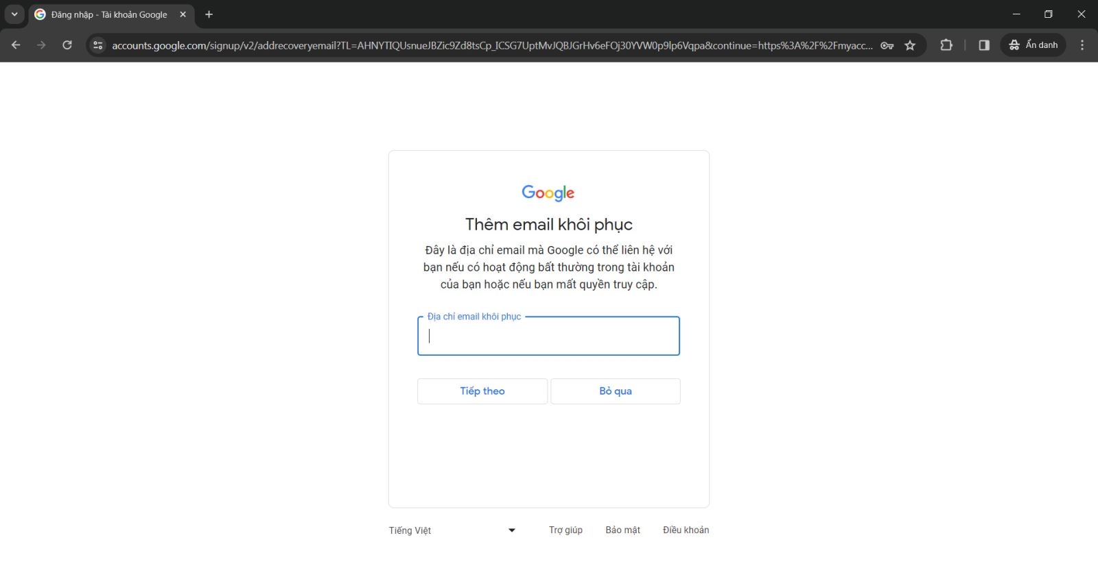 Cách tạo google drive 7