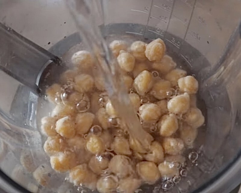 Xay hạt đậu gà