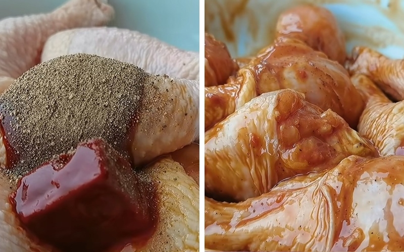 Ướp đùi gà