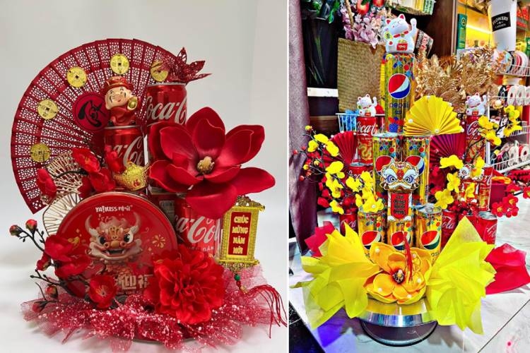 Tổng hợp các cách làm tháp bánh tết đep và độc đáo thích hợp trang trí ngày Tết Hình 5