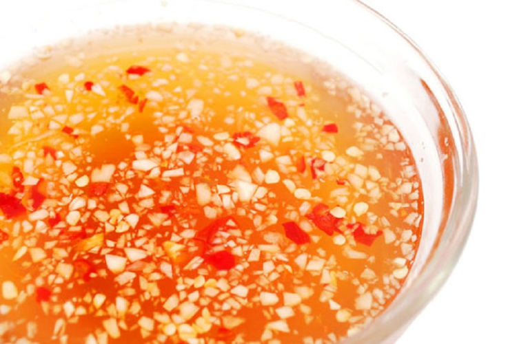 Thành phẩm nước mắm chua ngọt