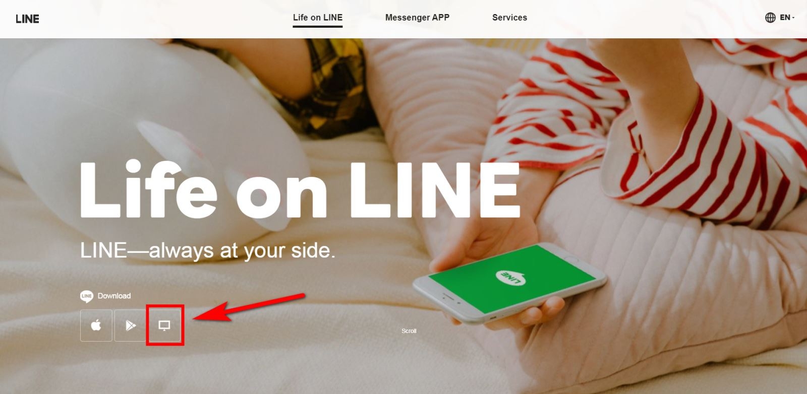 tải line cho máy tính 4